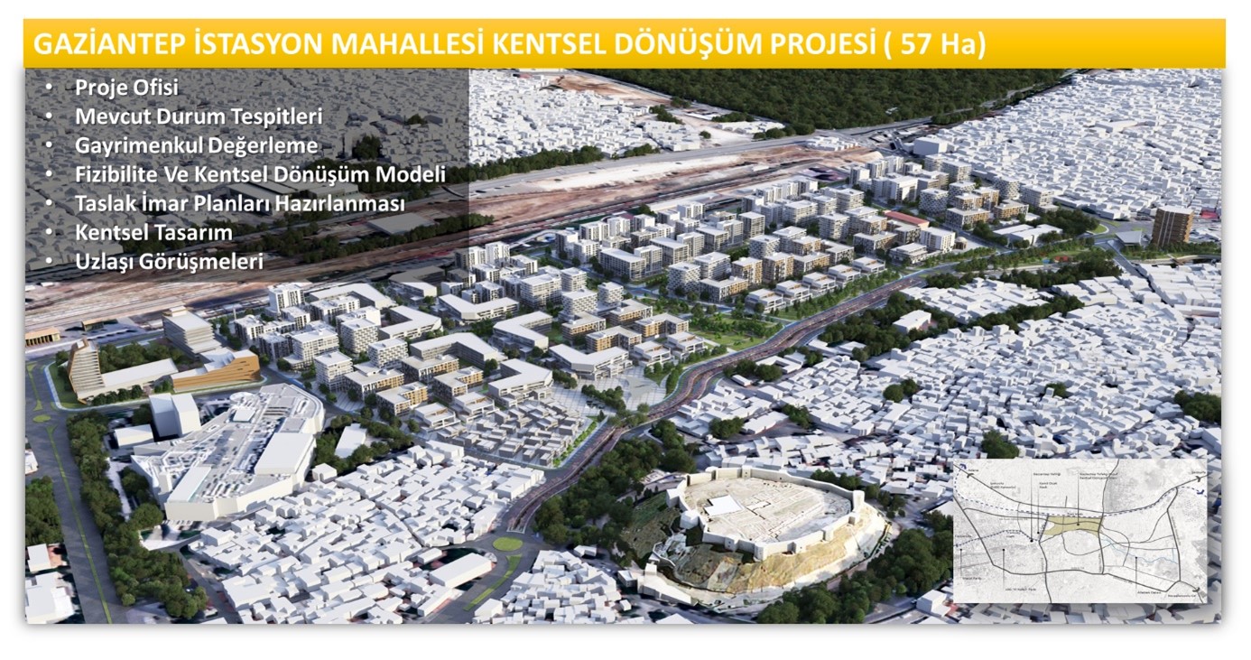 Gaziantep İstasyon Mahallesi Kentsel Dönüşüm Projesi