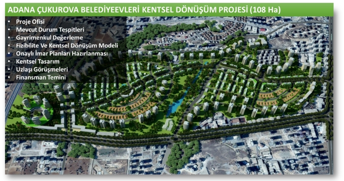 Adana Çukurova Belediye Evleri Kentsel Dönüşüm Projesi